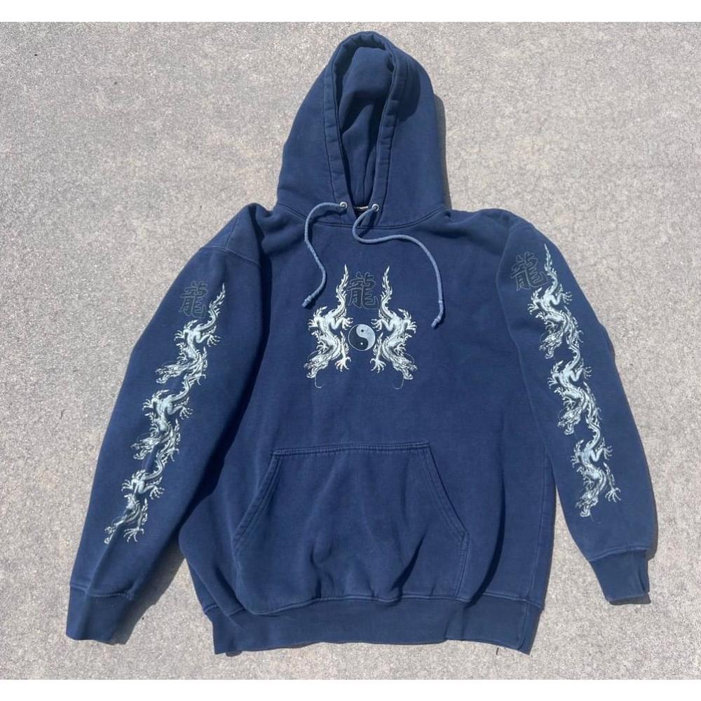 Y2K odo vintage dragon hoodie